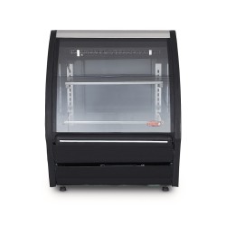 VITRINA EXHIBIDORA VIDRIO PLANO NEGRA DRD3-N