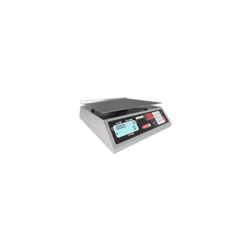 BASCULA COMERCIAL DE ACERO INOXIDABLE GRANDE MFQ40-N