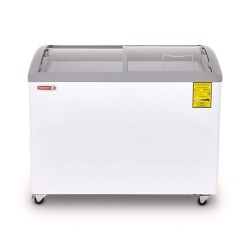 CONGELADOR HORIZONTAL TAPA DE CRISTAL CURVO 11 PIES CHC-110CR