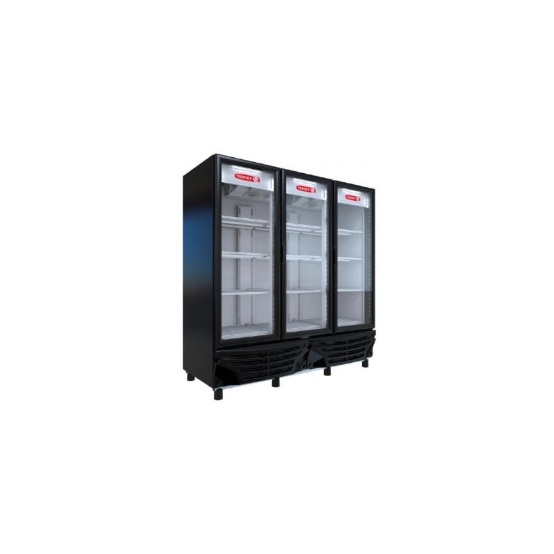 REFRIGERADOR VERTICAL EXHIBIDOR 3 PUERTAS 72 PIES G372