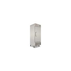 REFRIGERADOR VERTICAL PUERTA SÓLIDA 23 PIES ACERO INOXIDABLE  RVSA-23UI